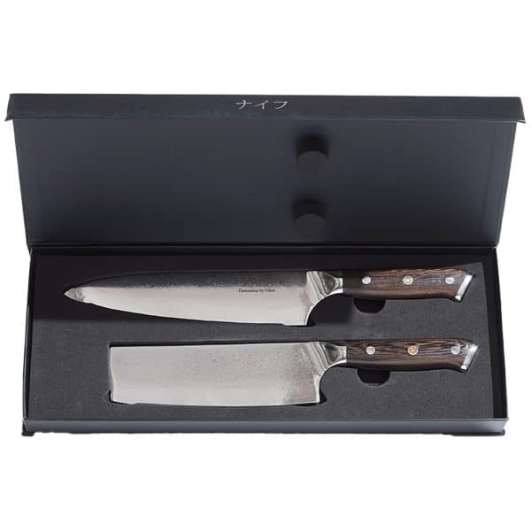 WengÃ¨ Kokkekniv 32 cm + grøntsagskniv 30 cm